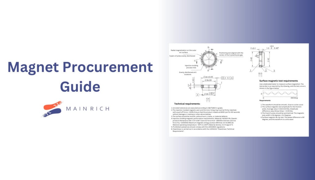 Magnet Procurement Guide