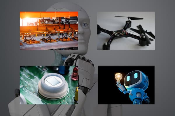 Magnets in robotics and AI, applications in drones, sensors, and robotic systems