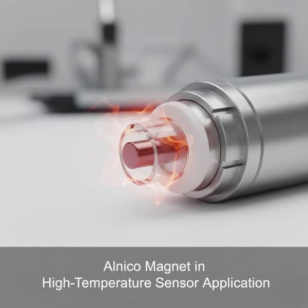 alnico magnet in high-temp sensor