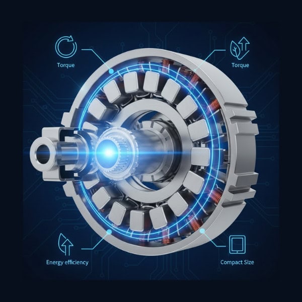 neodymium magnet used in industrial motor