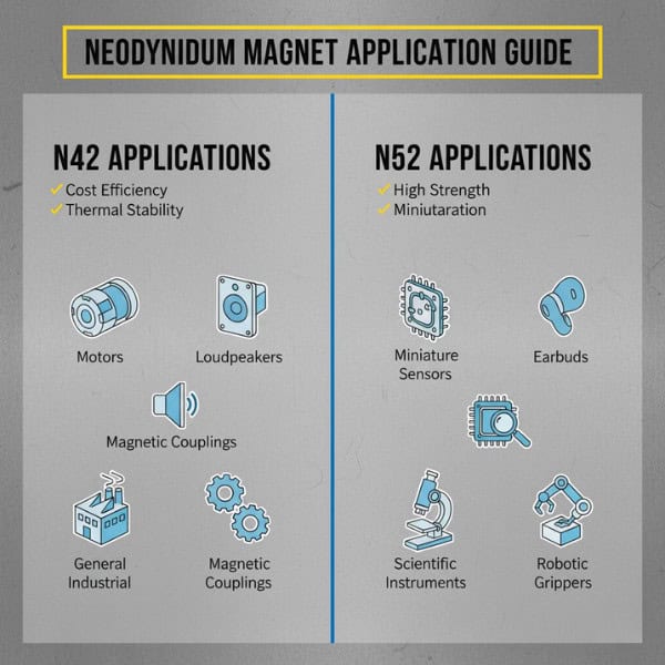 application diagram N42 vs N52